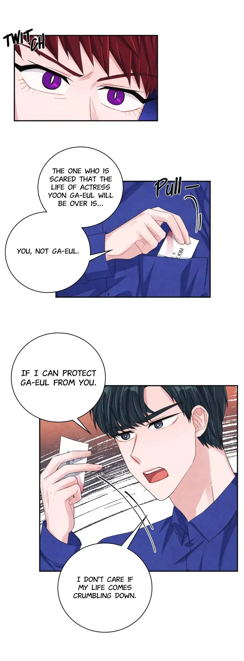 Backstage Kiss Scene chapter 35 page 8