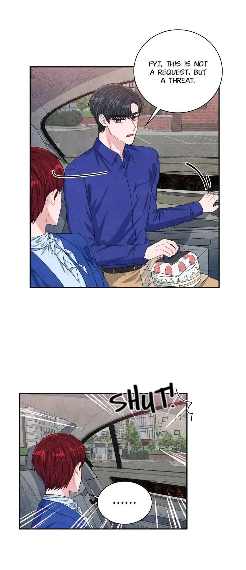 Backstage Kiss Scene chapter 35 page 10