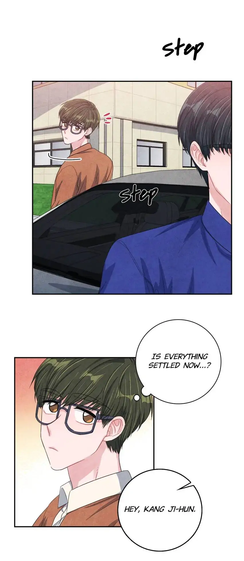 Backstage Kiss Scene chapter 35 page 11