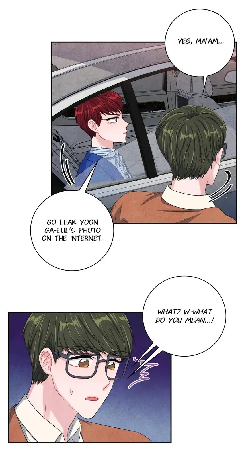 Backstage Kiss Scene chapter 35 page 12