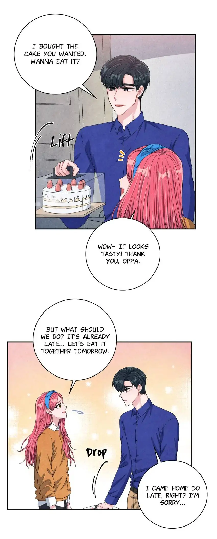 Backstage Kiss Scene chapter 35 page 15