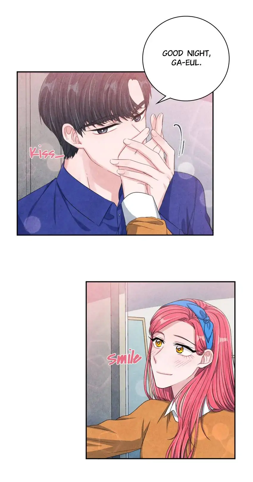 Backstage Kiss Scene chapter 35 page 19