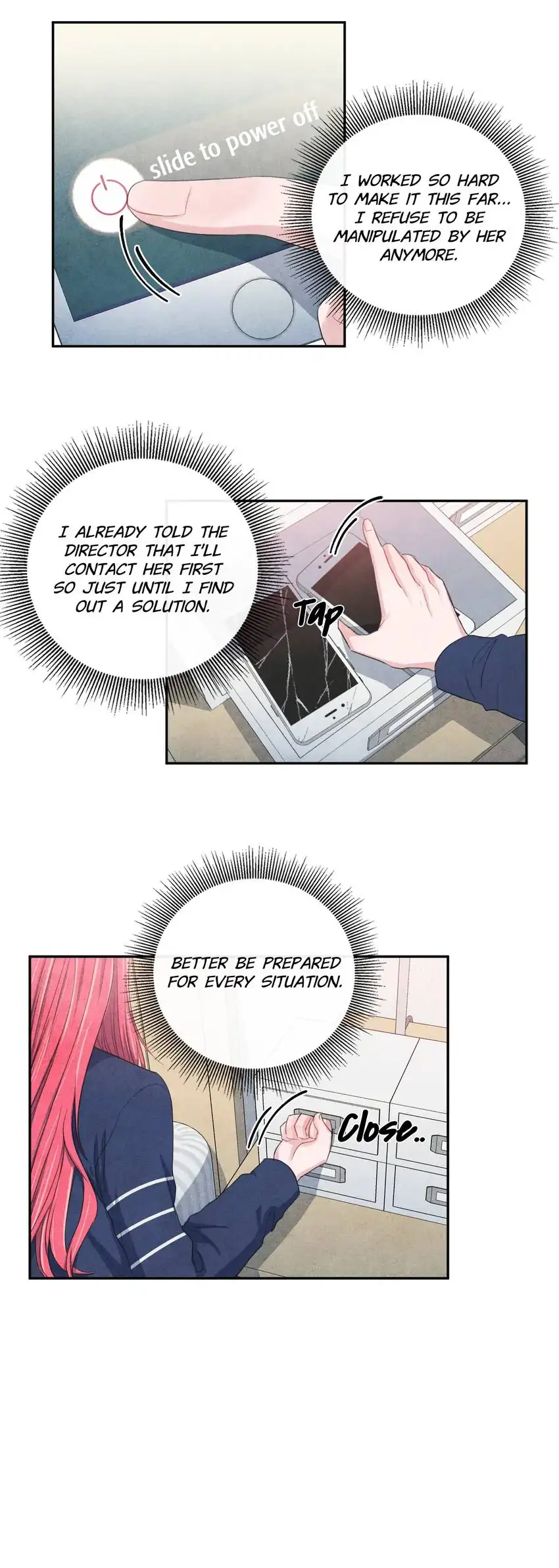 Backstage Kiss Scene chapter 35 page 22