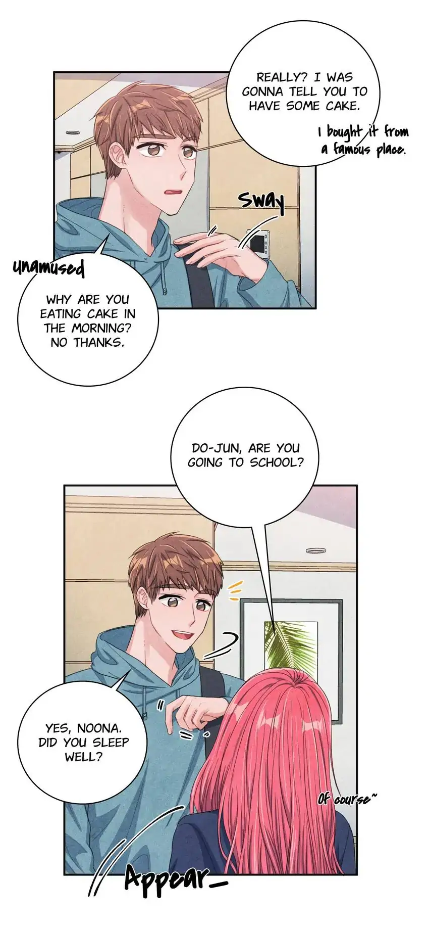 Backstage Kiss Scene chapter 35 page 24