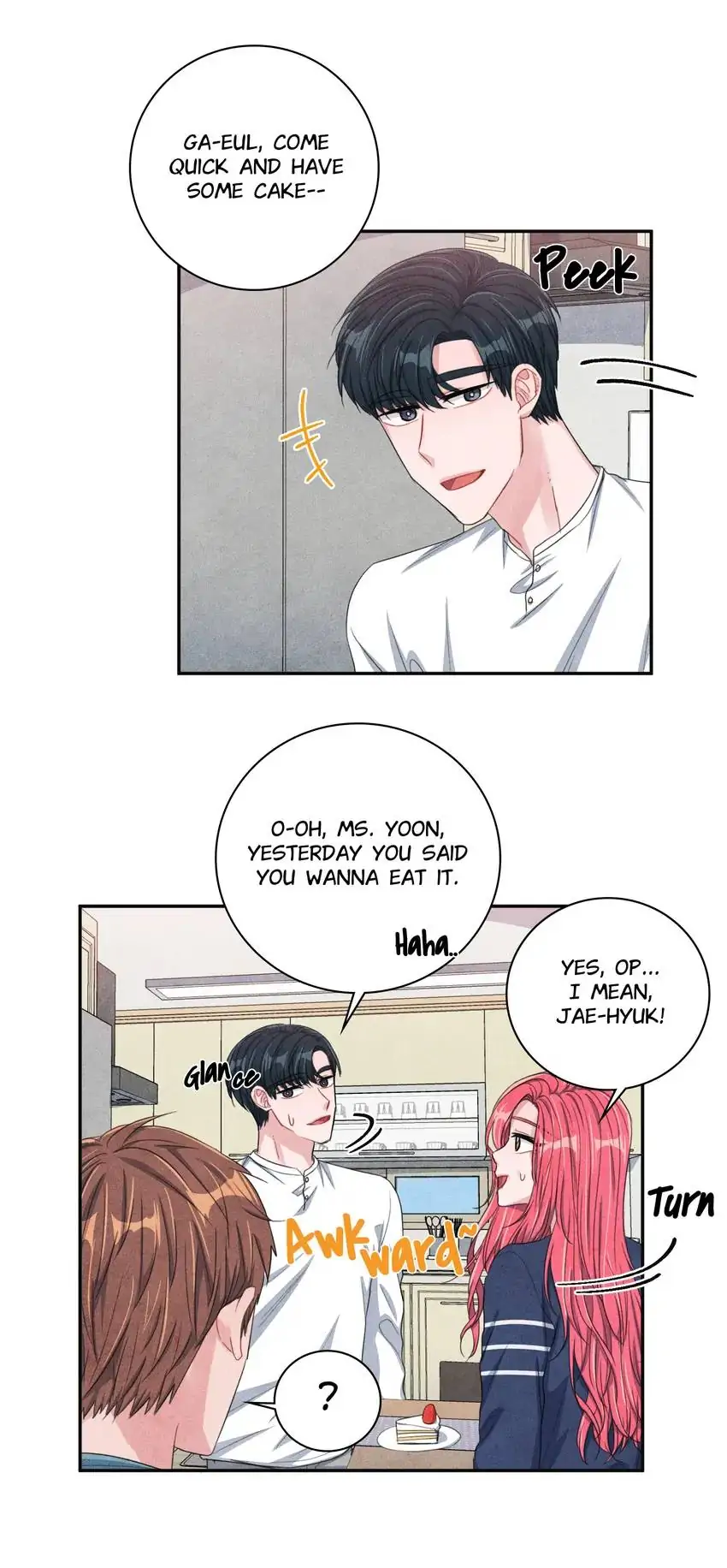 Backstage Kiss Scene chapter 35 page 25