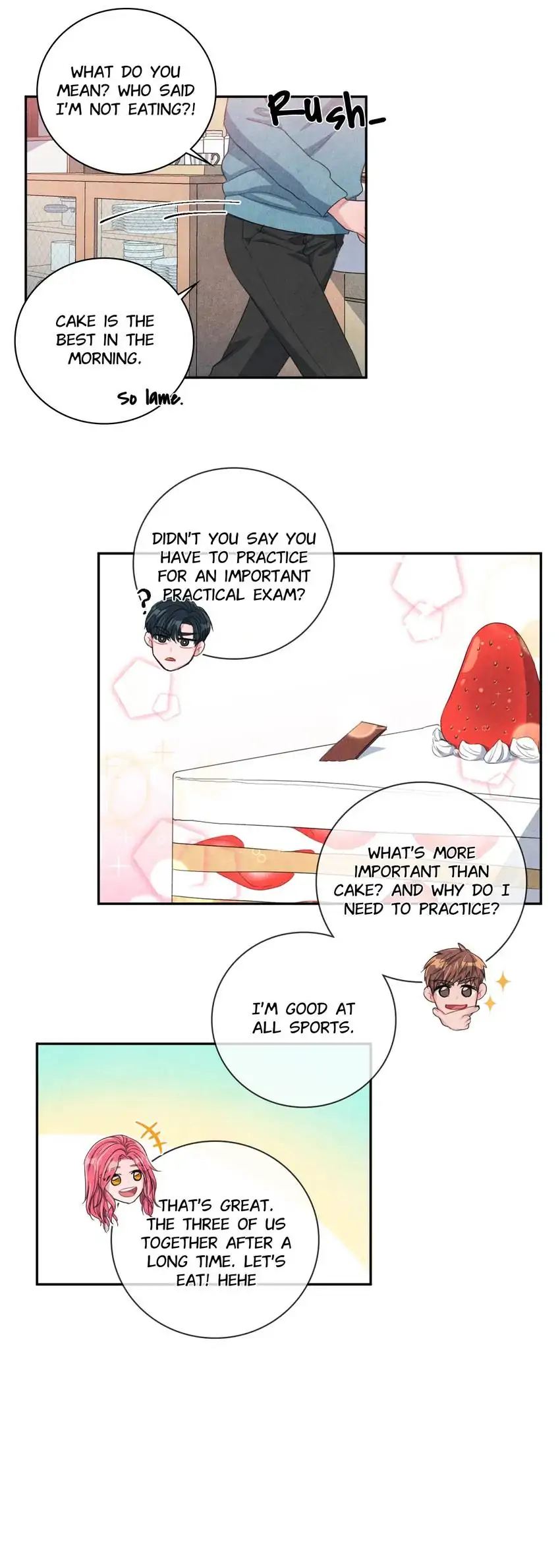 Backstage Kiss Scene chapter 35 page 27