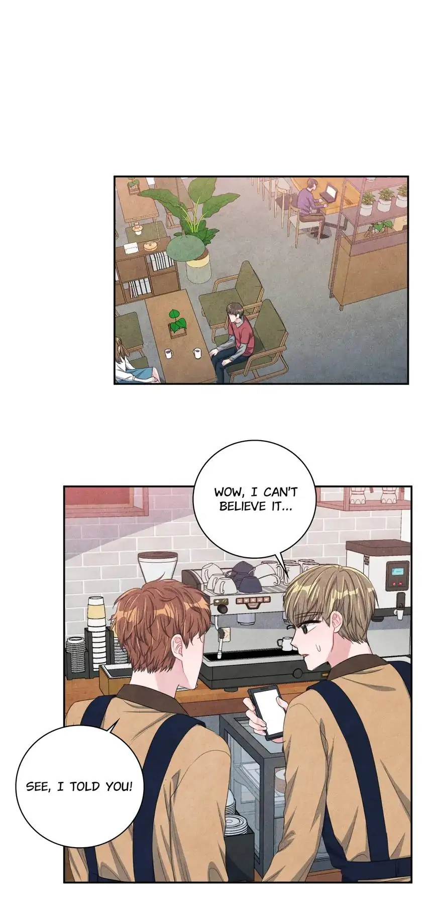 Backstage Kiss Scene chapter 35 page 28