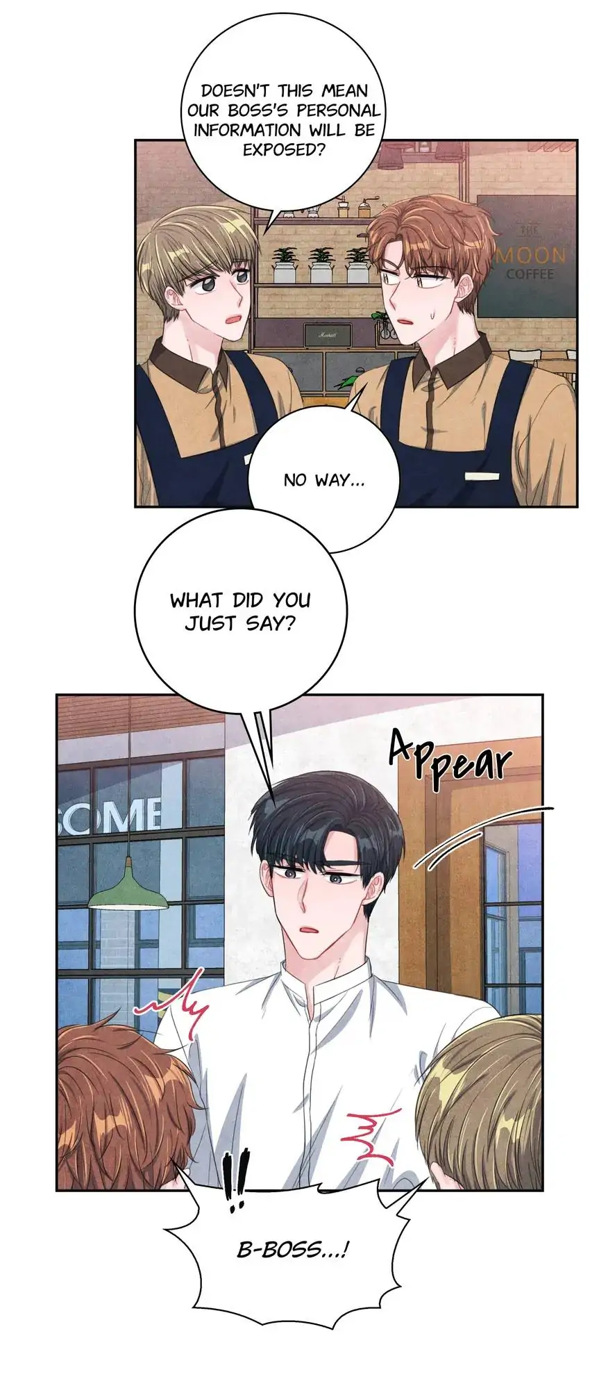 Backstage Kiss Scene chapter 35 page 31