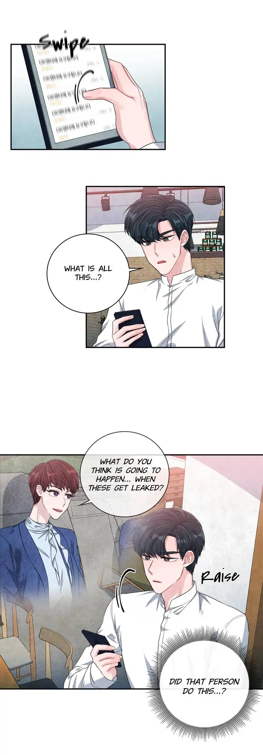 Backstage Kiss Scene chapter 36 page 3