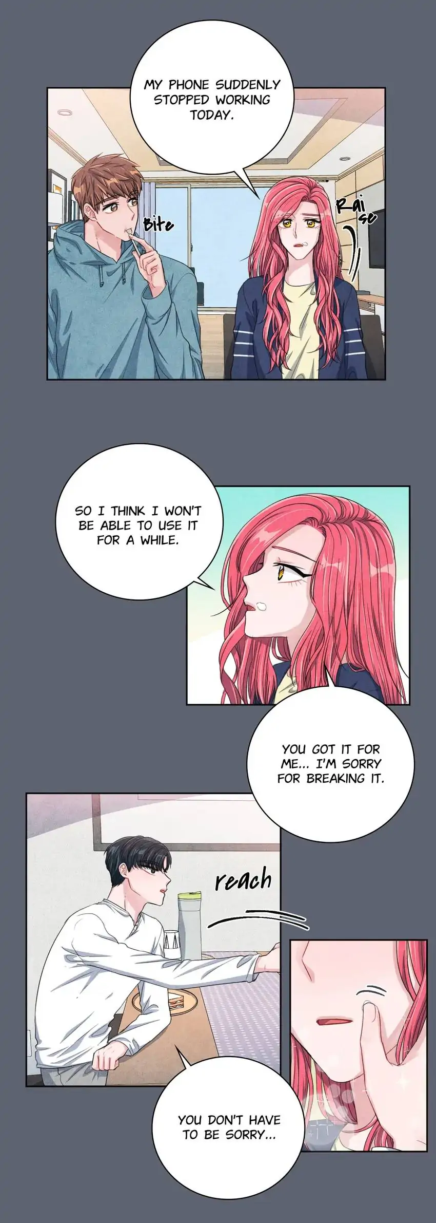 Backstage Kiss Scene chapter 36 page 6