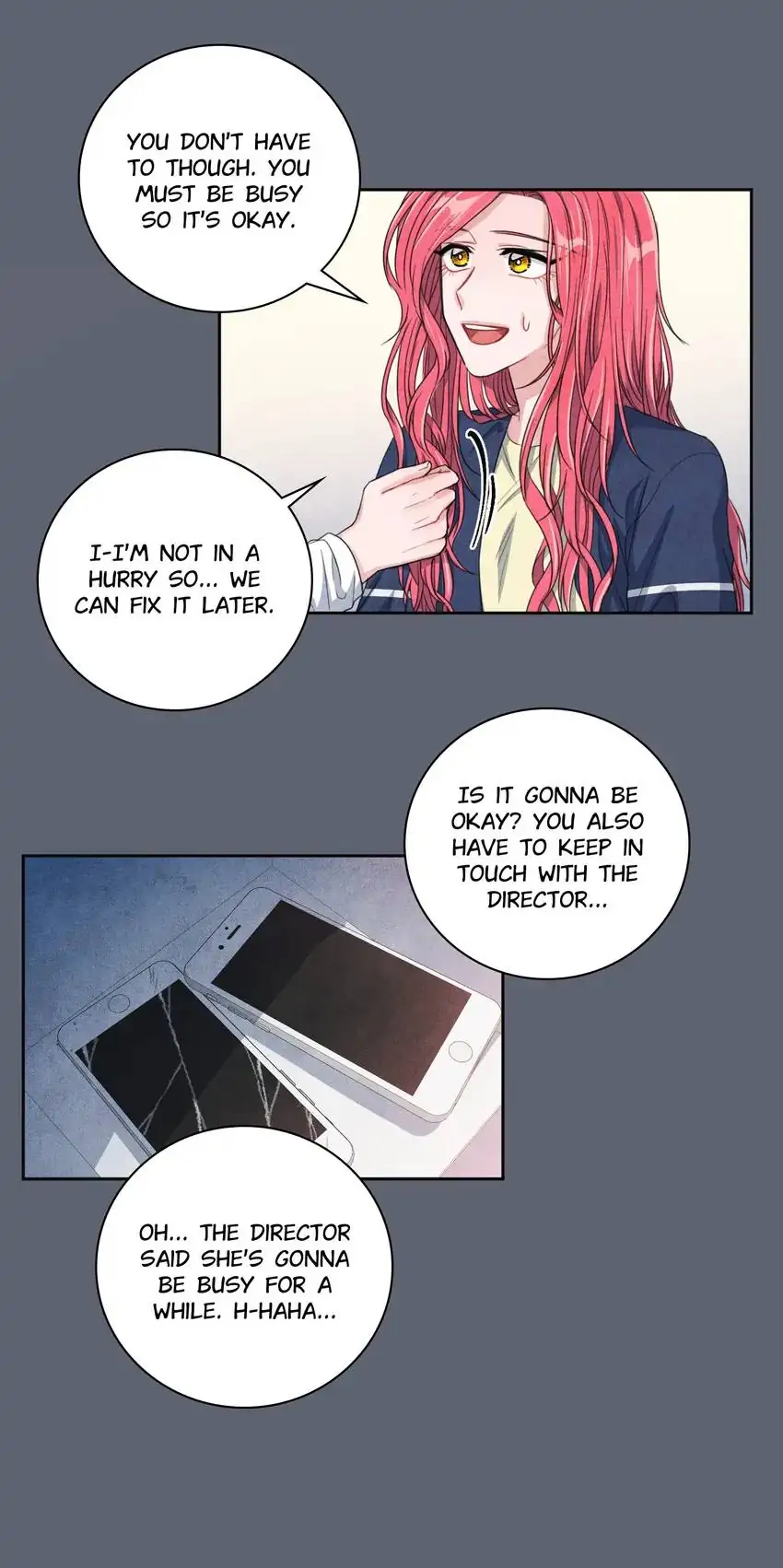 Backstage Kiss Scene chapter 36 page 8