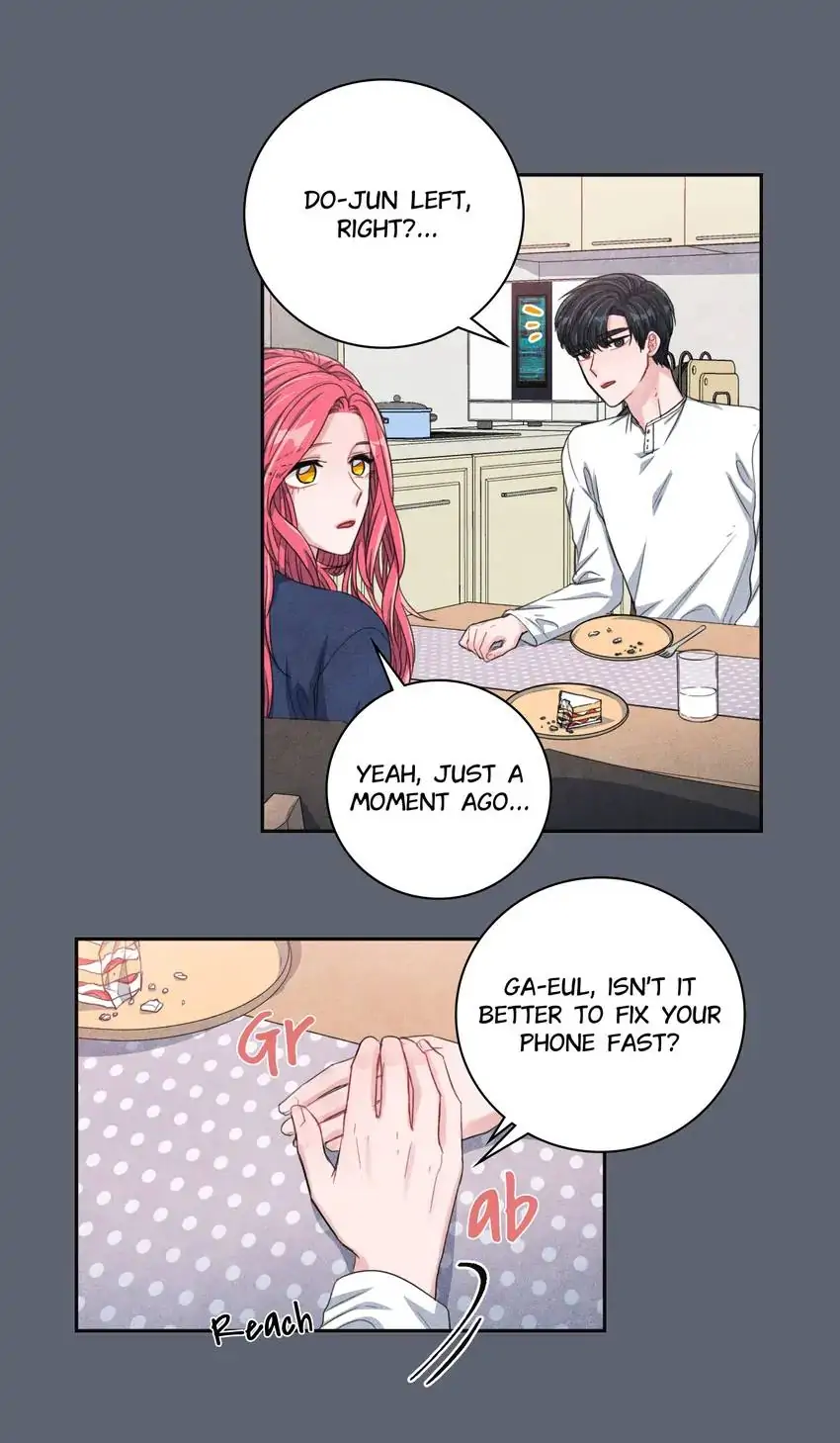 Backstage Kiss Scene chapter 36 page 11