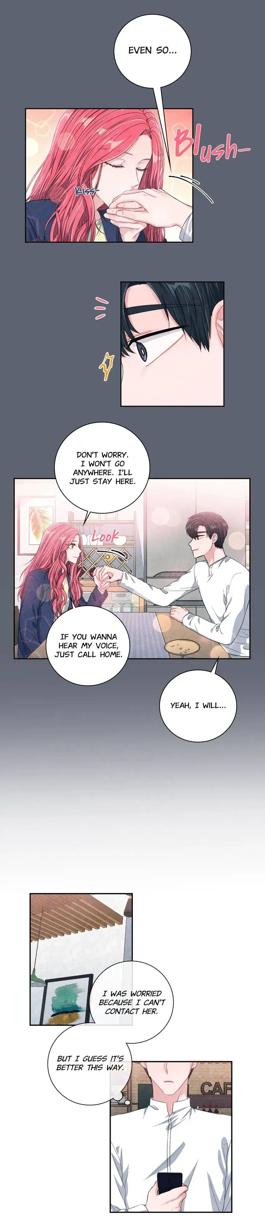 Backstage Kiss Scene chapter 36 page 13