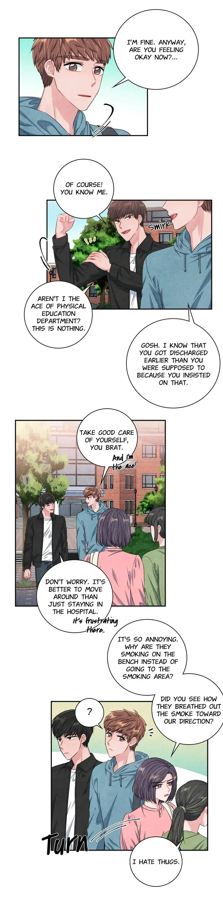 Backstage Kiss Scene chapter 36 page 17
