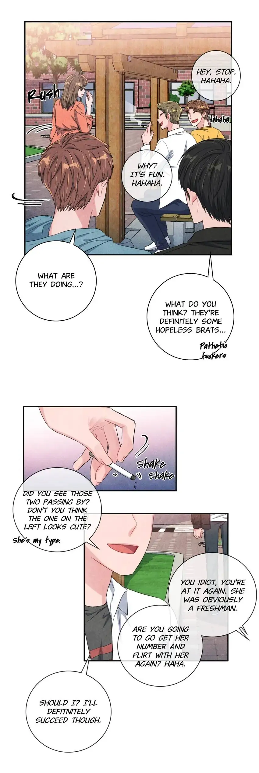 Backstage Kiss Scene chapter 36 page 18