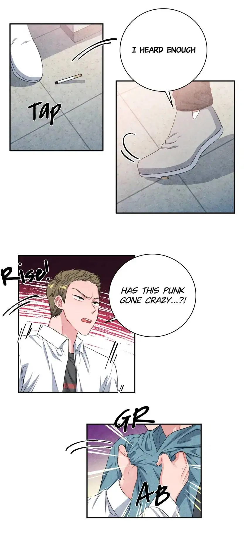 Backstage Kiss Scene chapter 36 page 23