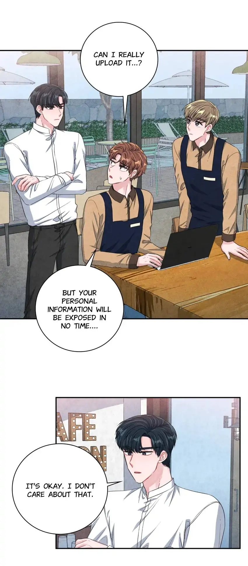Backstage Kiss Scene chapter 36 page 26