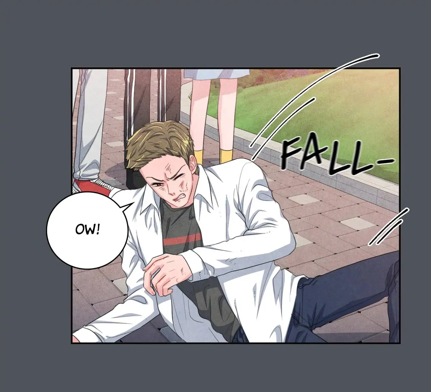 Backstage Kiss Scene chapter 37 page 9