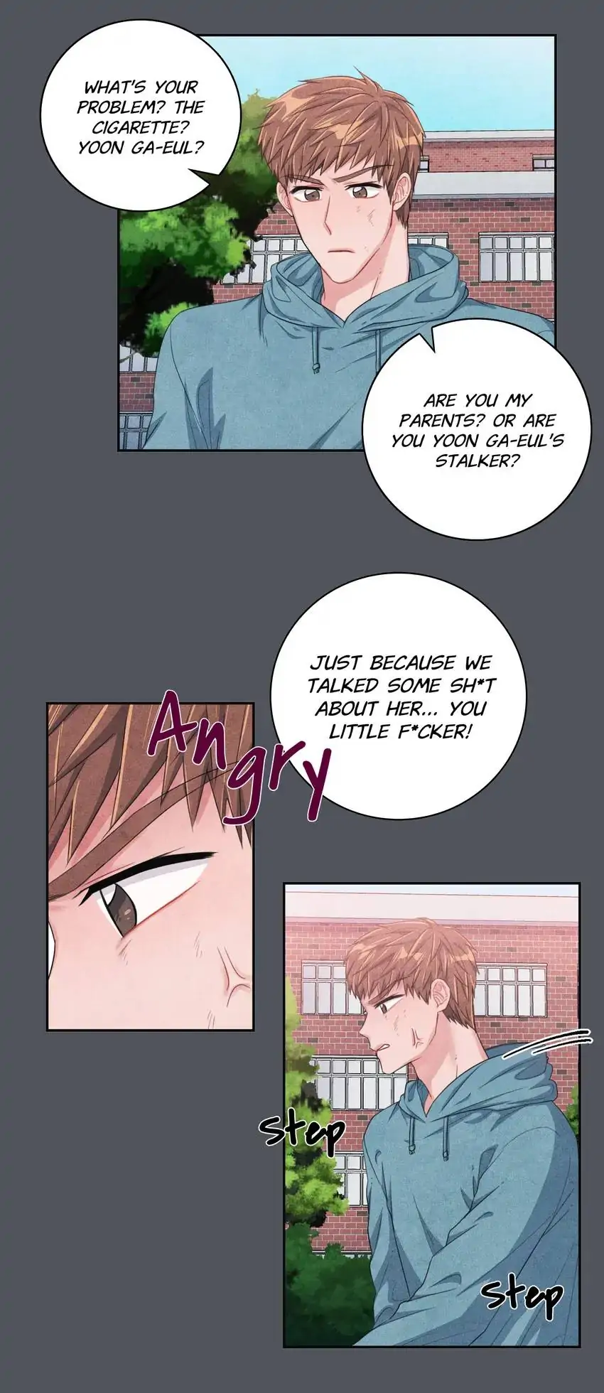 Backstage Kiss Scene chapter 37 page 11