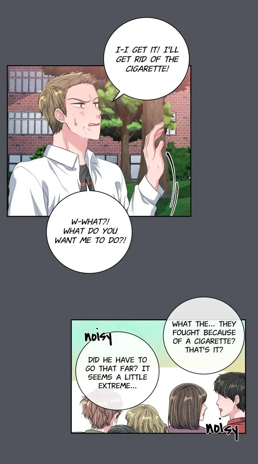 Backstage Kiss Scene chapter 37 page 12