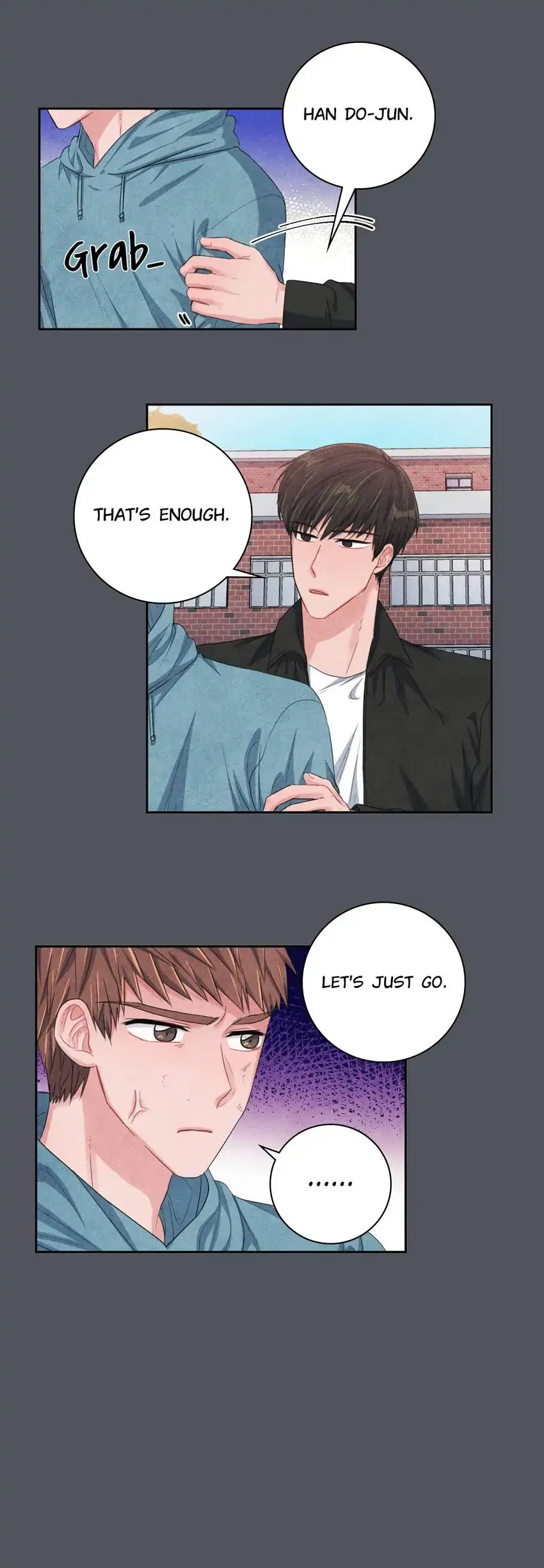 Backstage Kiss Scene chapter 37 page 13