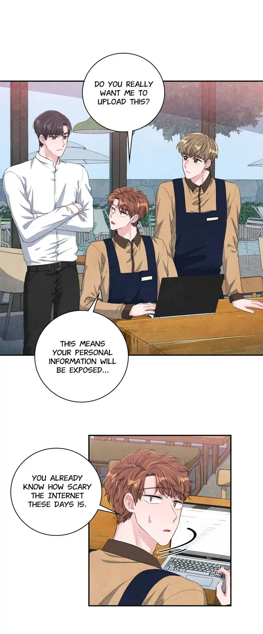 Backstage Kiss Scene chapter 37 page 26