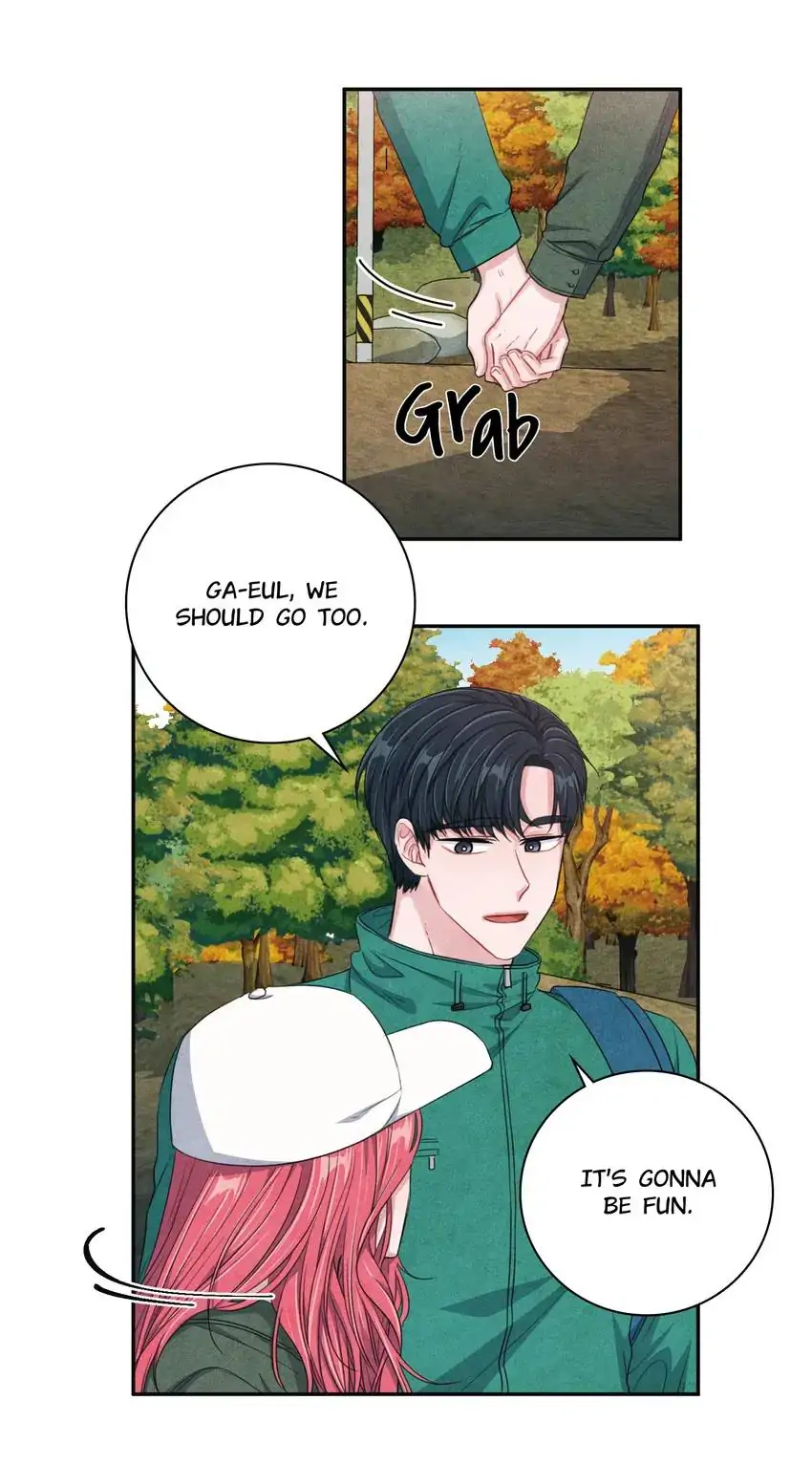 Backstage Kiss Scene chapter 40 page 8