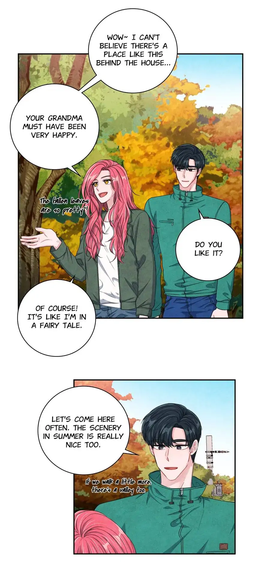 Backstage Kiss Scene chapter 40 page 12