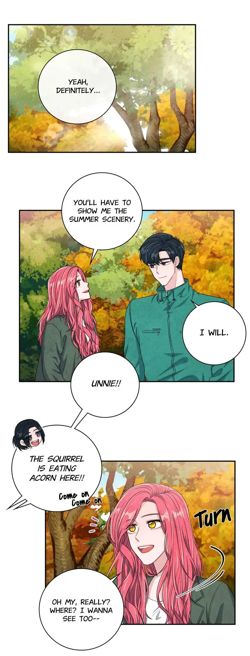 Backstage Kiss Scene chapter 40 page 14