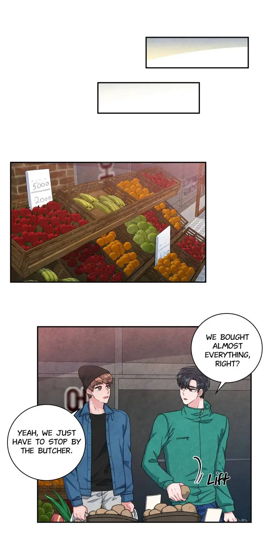 Backstage Kiss Scene chapter 40 page 18