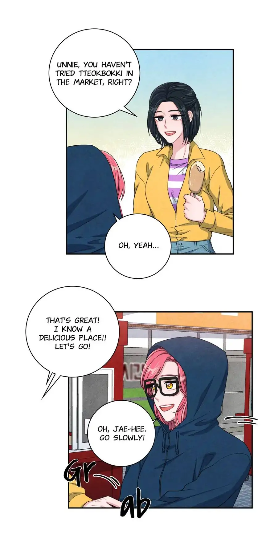 Backstage Kiss Scene chapter 40 page 19