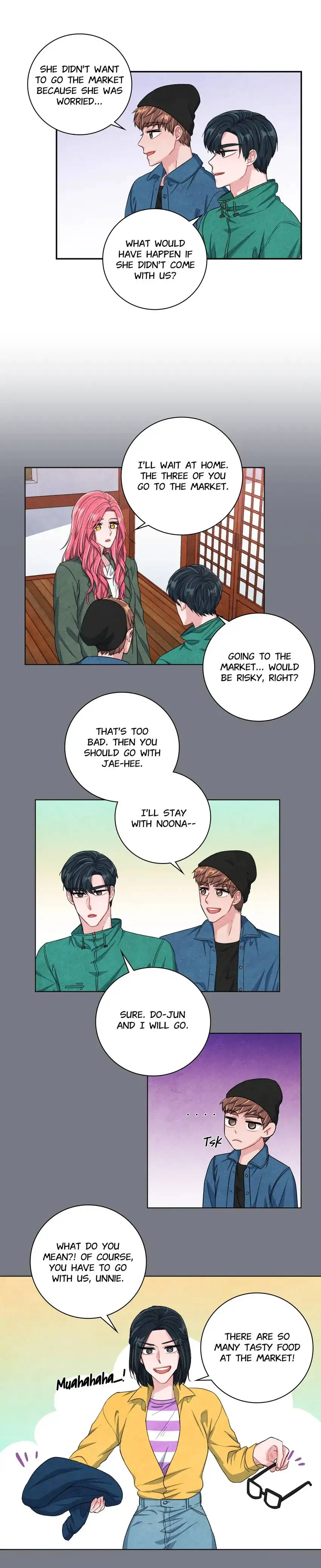 Backstage Kiss Scene chapter 40 page 20