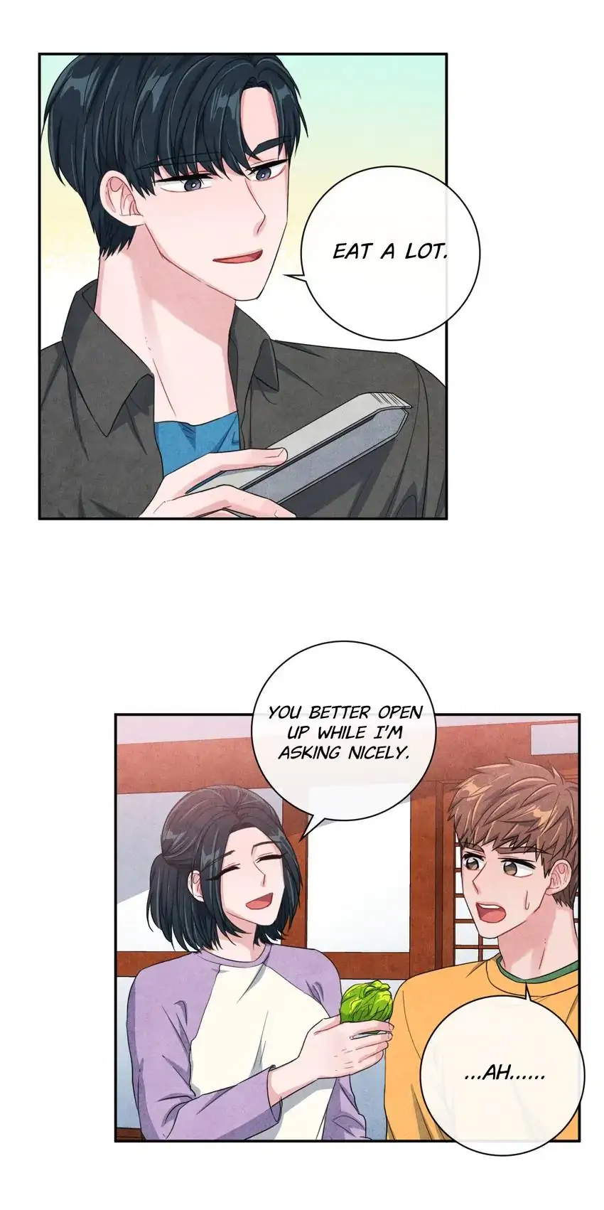 Backstage Kiss Scene chapter 40 page 26