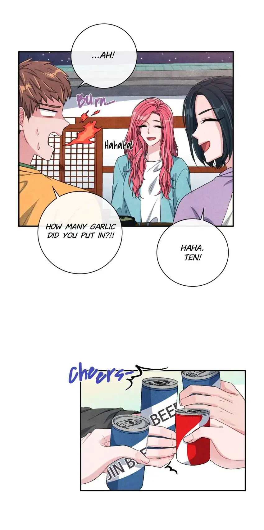 Backstage Kiss Scene chapter 40 page 27