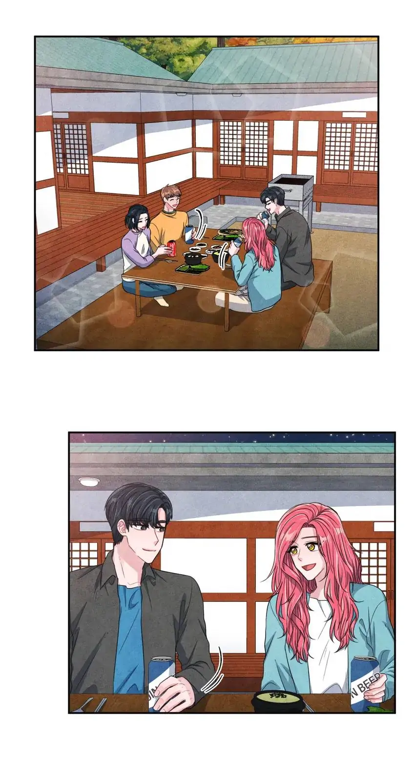 Backstage Kiss Scene chapter 40 page 28