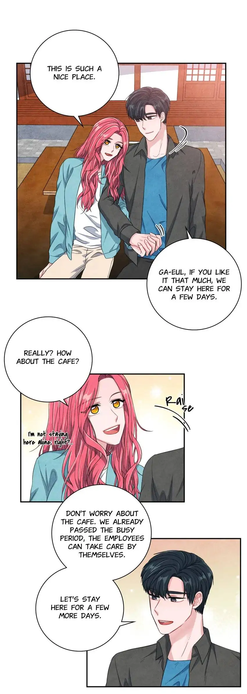 Backstage Kiss Scene chapter 40 page 30
