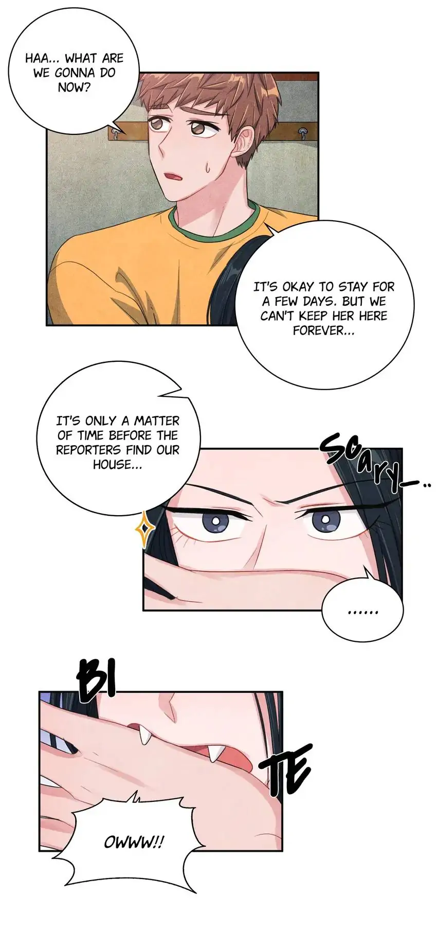 Backstage Kiss Scene chapter 41 page 3