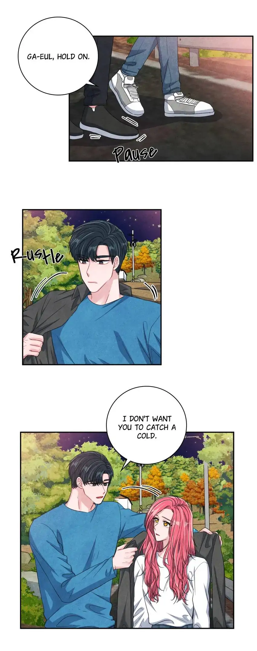 Backstage Kiss Scene chapter 41 page 16