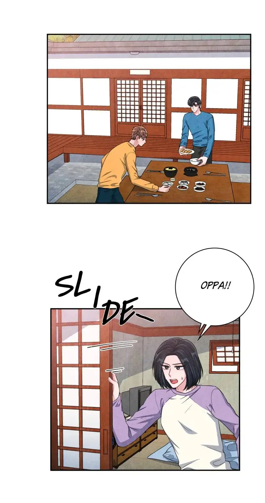 Backstage Kiss Scene chapter 41 page 24