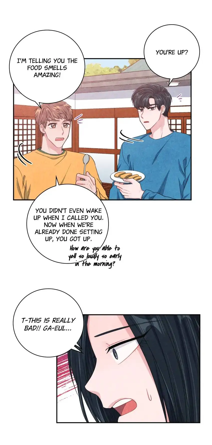 Backstage Kiss Scene chapter 41 page 25