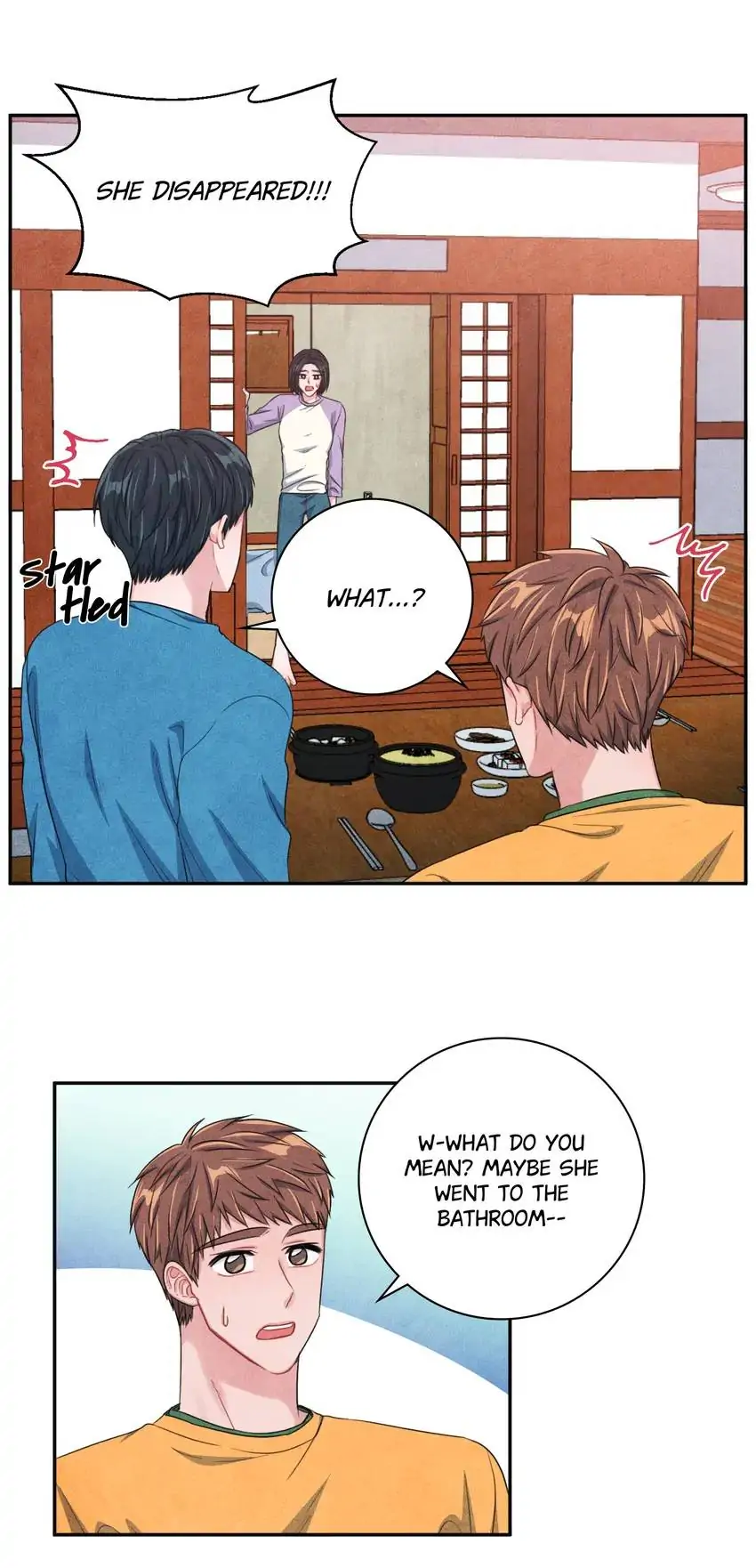 Backstage Kiss Scene chapter 41 page 26
