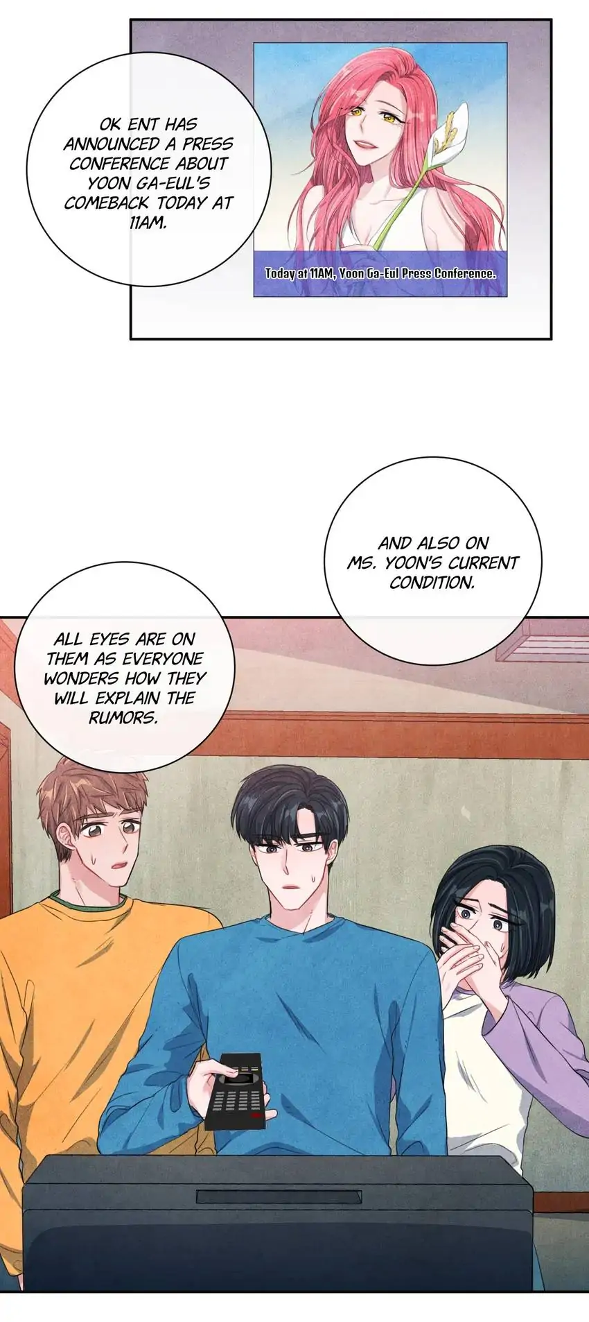 Backstage Kiss Scene chapter 41 page 30