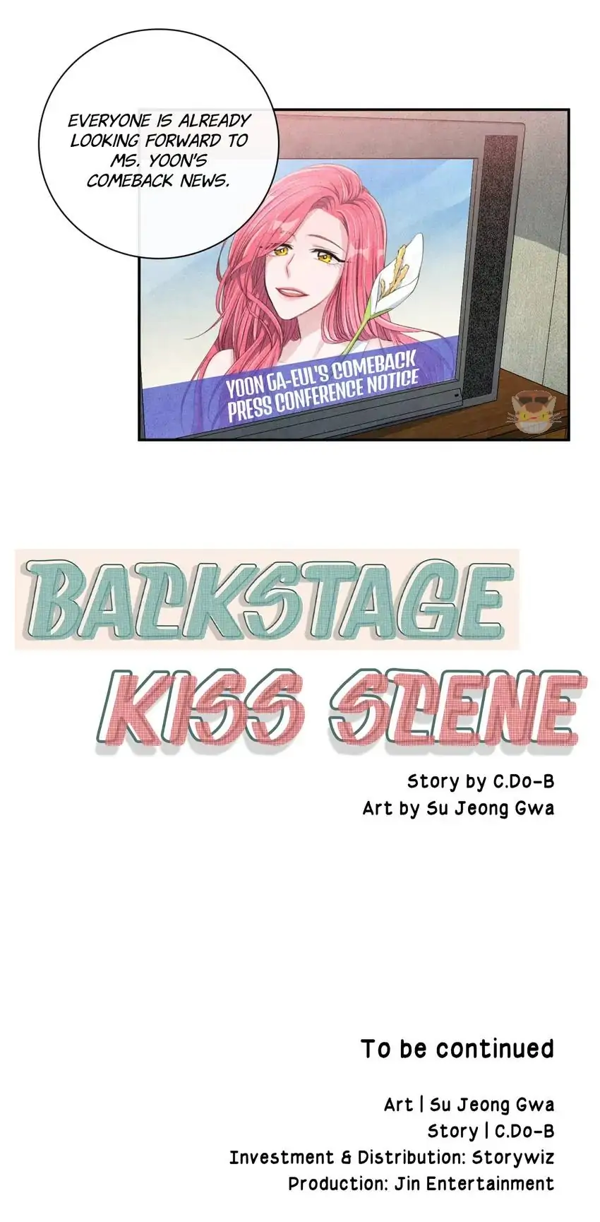 Backstage Kiss Scene chapter 41 page 31