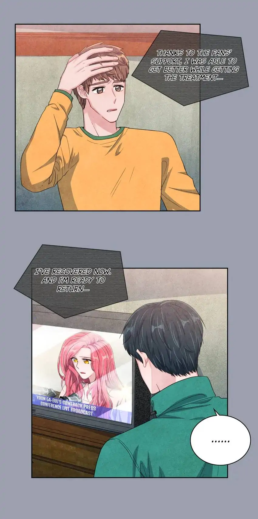 Backstage Kiss Scene chapter 44 page 6