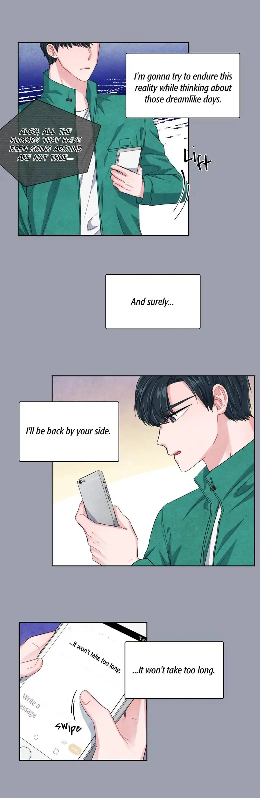 Backstage Kiss Scene chapter 44 page 7