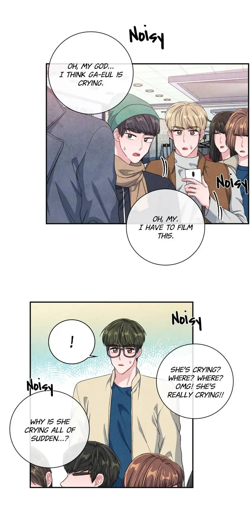 Backstage Kiss Scene chapter 44 page 17