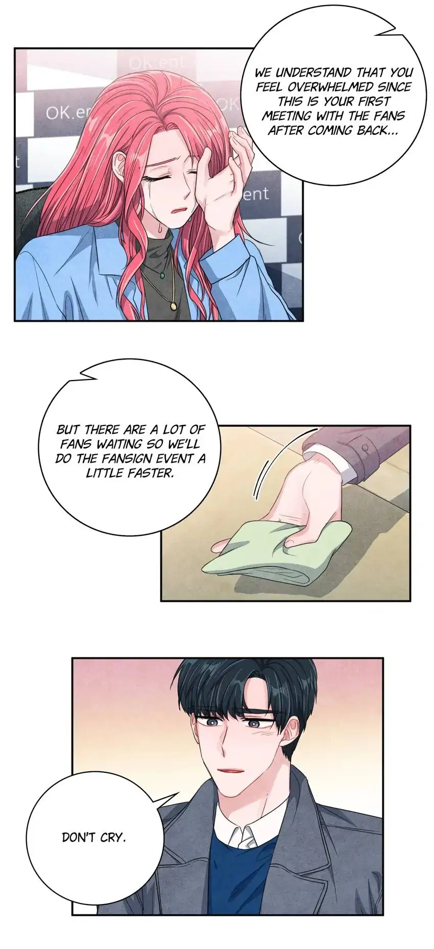 Backstage Kiss Scene chapter 44 page 19