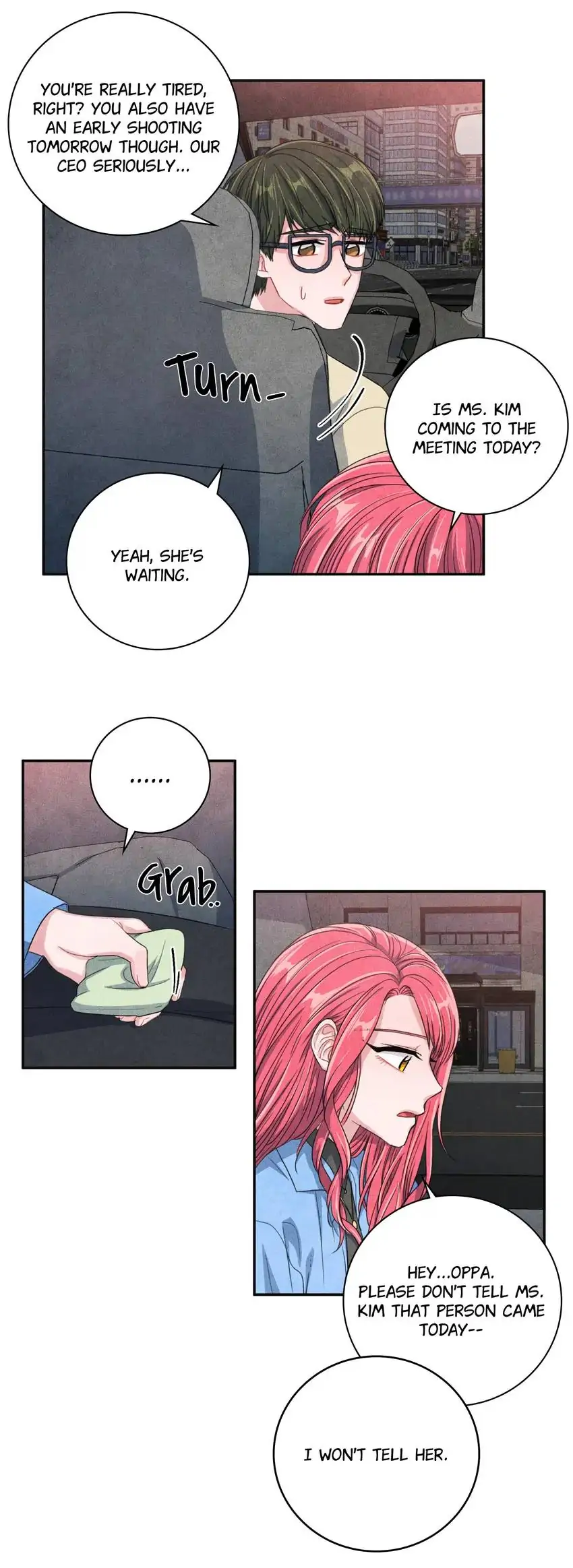 Backstage Kiss Scene chapter 44 page 23