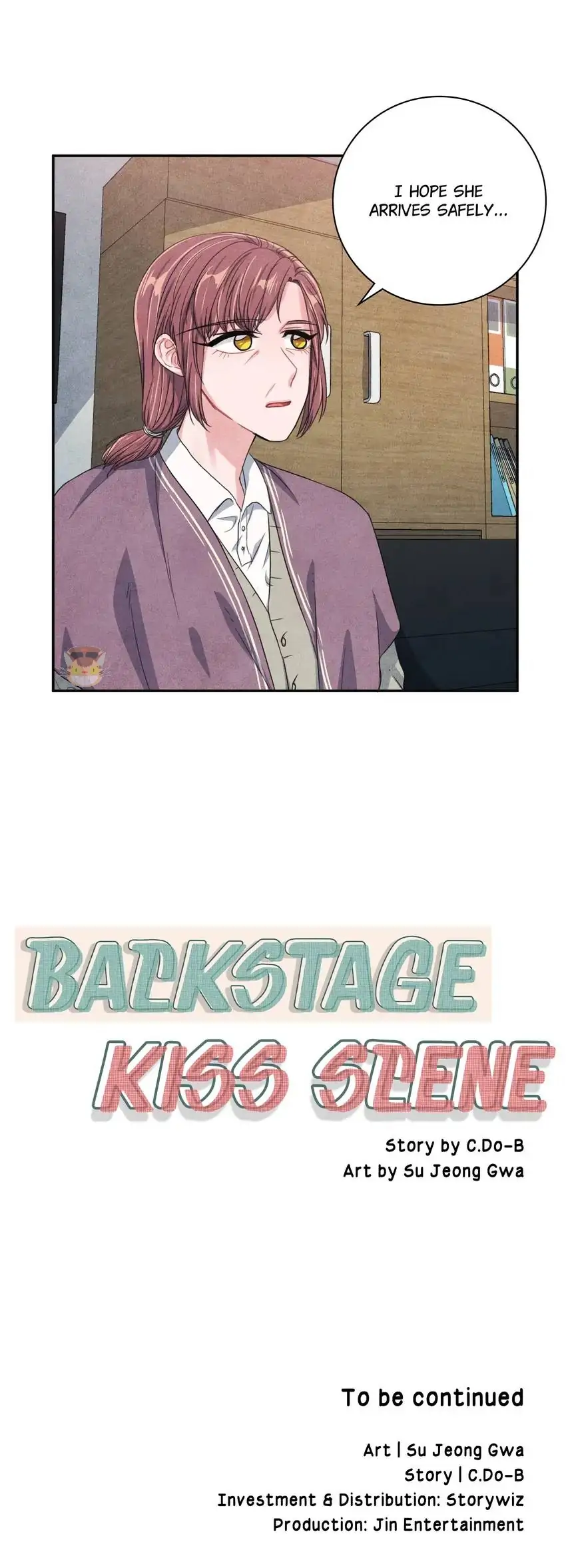 Backstage Kiss Scene chapter 44 page 33