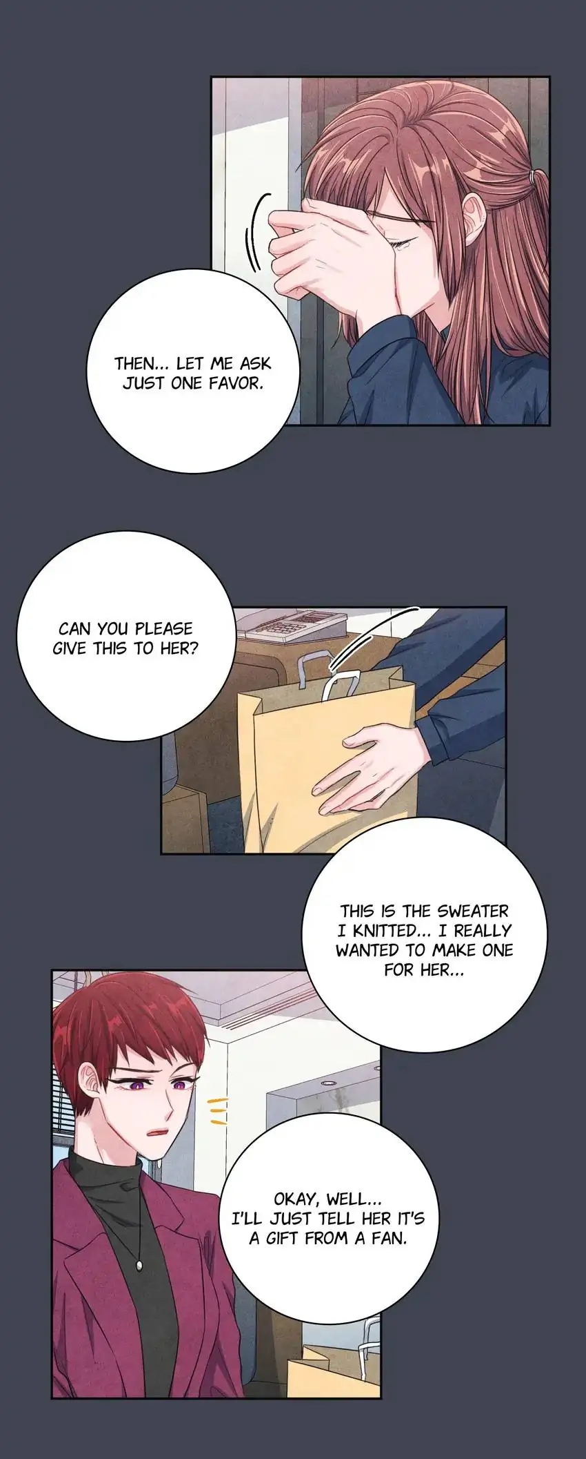 Backstage Kiss Scene chapter 45 page 19